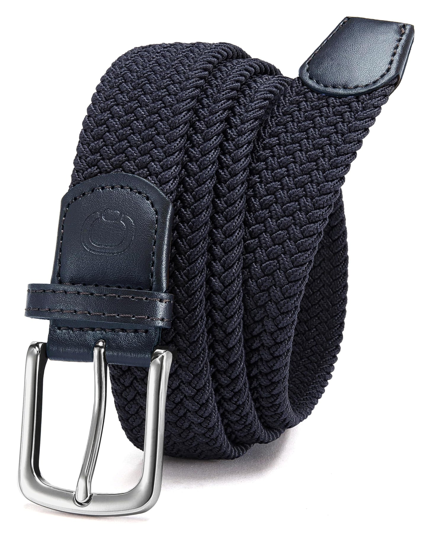 CHAOREN Stretch Mens Belt - Braided Elastic Golf Belt for Men 1 3/8"- Fits Casual Jeans & Shorts