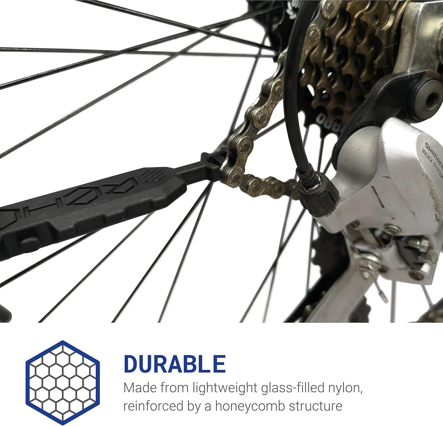 Rehook Original - Black Get Your Chain Back on Your Bike in 3 Seconds. Without The Mess Present for Any Cyclist or Gadget Lover