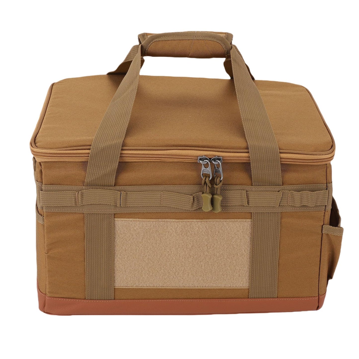 Fockety Camping Storage Bag, Large Capacity 30L BBQ and Picnic Bag Organizer with Handles, Hard Design Trunk Organizer Multipurpose Tactical Bags