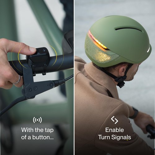 UNIT 1 Turn Signals Remote | USB-C Rechargeable | Compatible with All U1 Devices | Magnetic Mount | Automatic Brake Lights & Turn Signals | iOS & Andrioid App-Connected | Handlebar Controller
