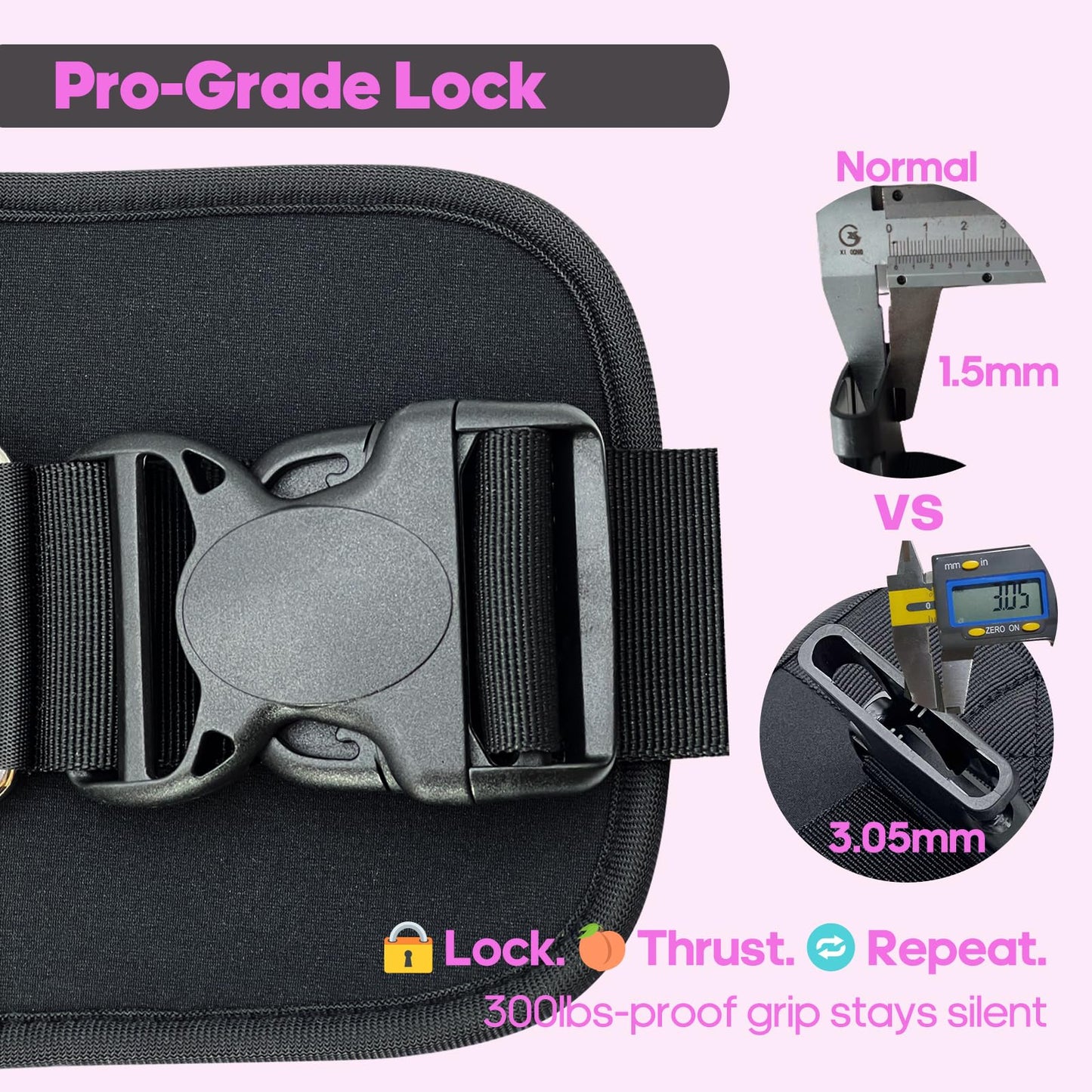 FYGL Hip-Thrust-Belt, Compatible with Dumbbells, Kettlebells, Plates & Machines, Foldable for Home and Gym as Dip & Pull-Up Belt, Versatile Fitness Equipment, Pink