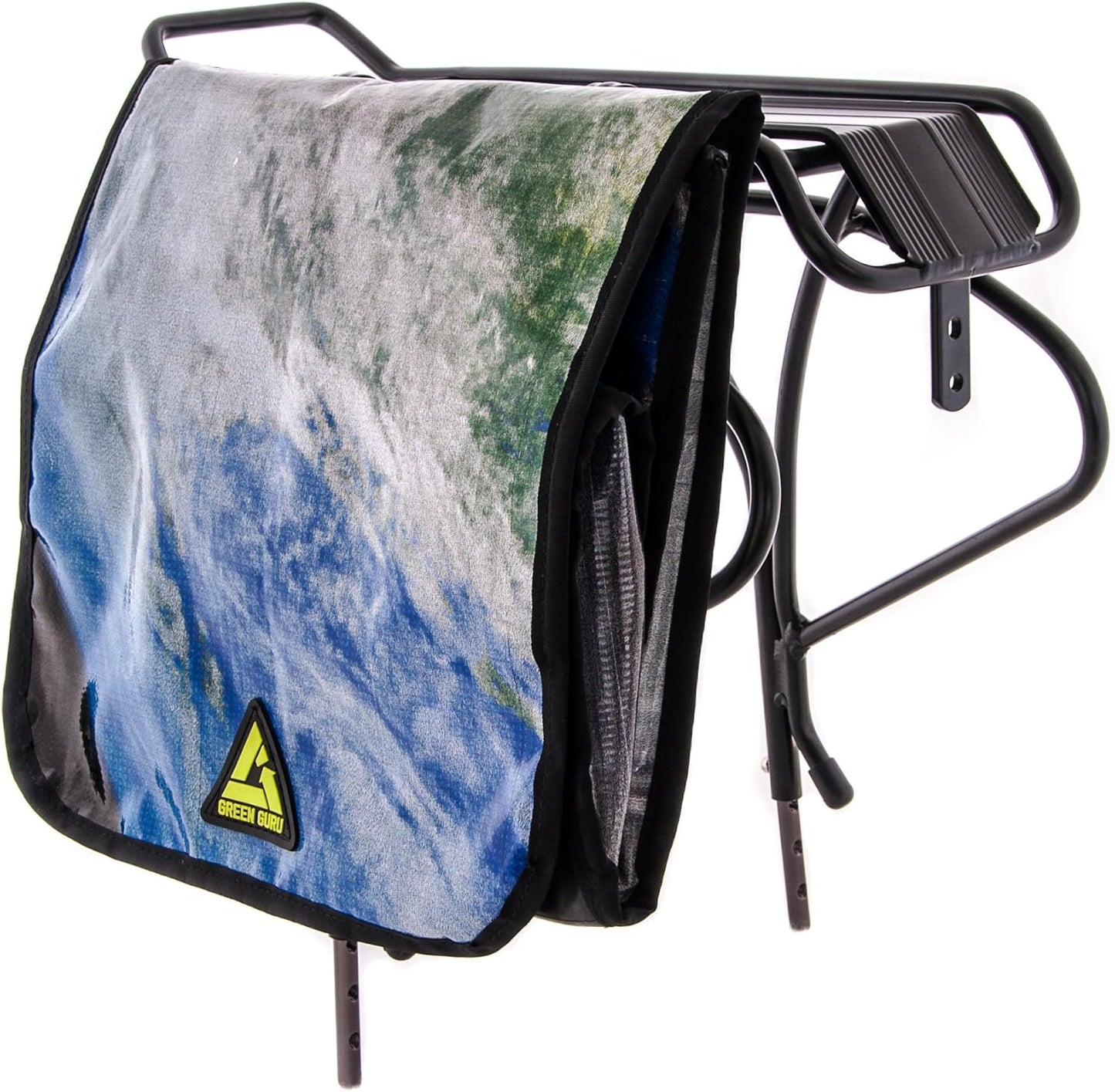 Green Guru Gear Dutchy Bike Bicycle Bike Upcycled Made in USA Pannier Bag (design may vary)