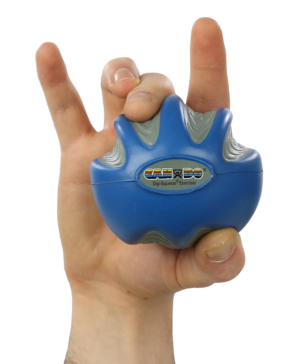 FEI 10-1982 Eif CanDo Digi-Squeeze Hand Exerciser, Green, Medium
