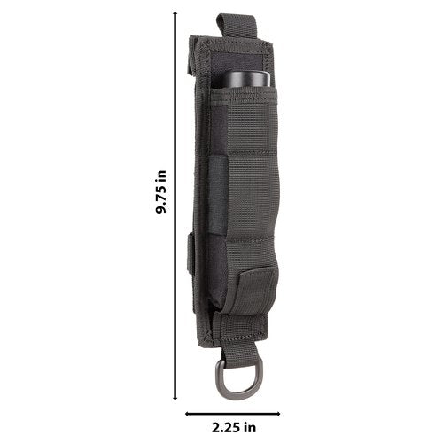 CAT Outdoors ASP Expandable Baton Holster 16" - 26" Collapsible Baton Holder for Self Defense, Law Enforcement, Police - Tactical Baton MOLLE Holster - Nylon Pouch for Duty Belt, Vest (Black)