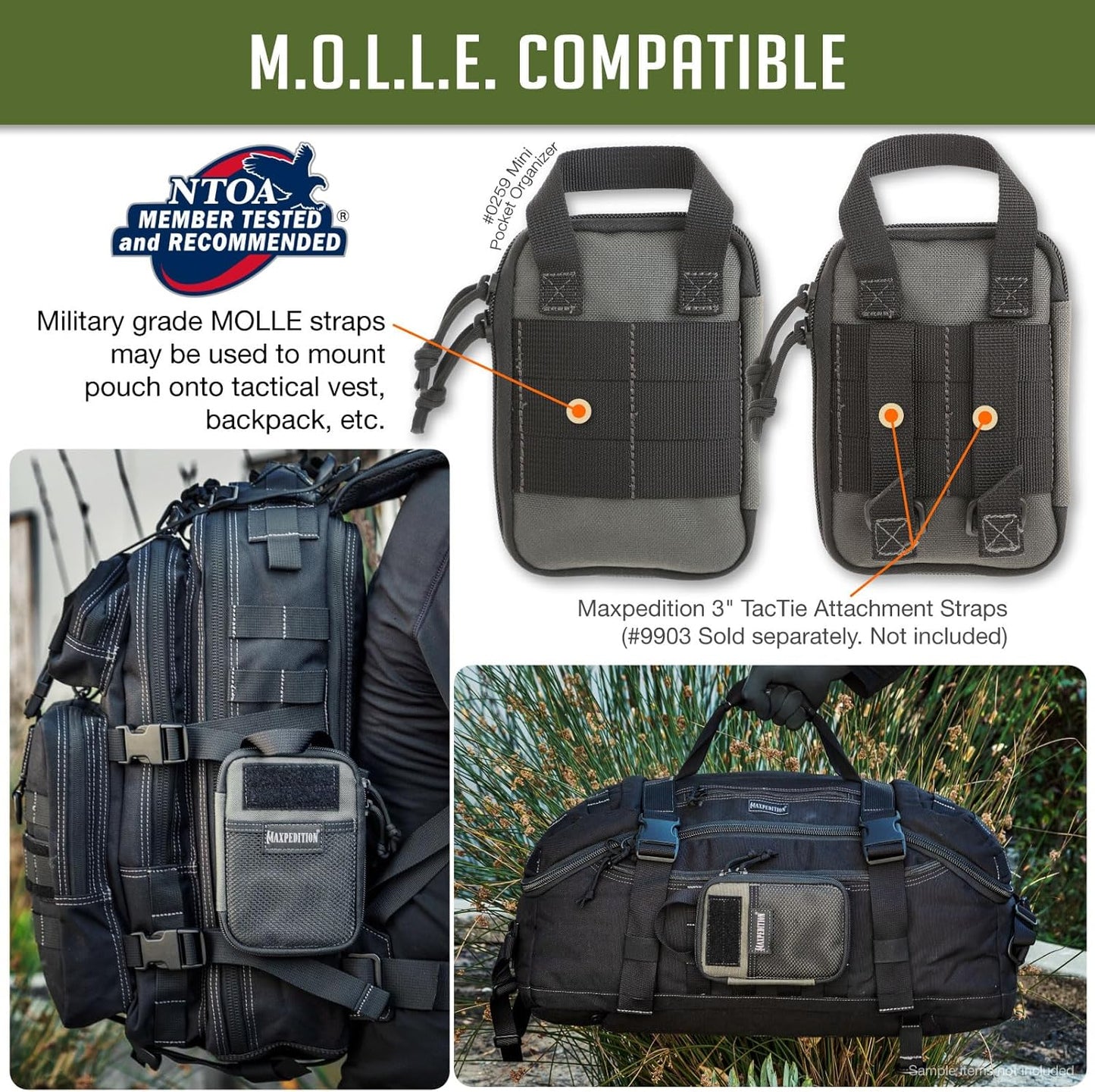 MAXPEDITION Mini Pocket Organizer