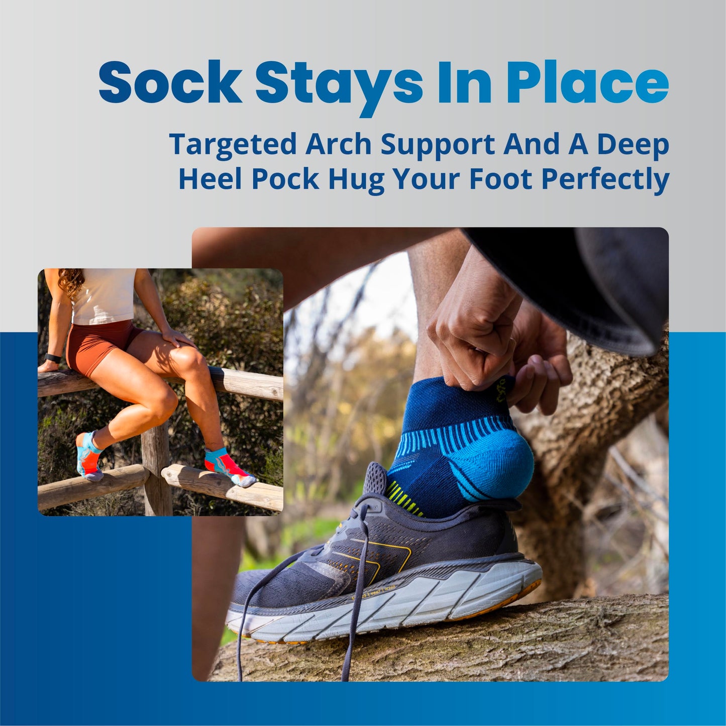 Balega Enduro Arch Support Performance Quarter Athletic Running Socks for Men and Women (1 Pair), Legion Blue, Medium