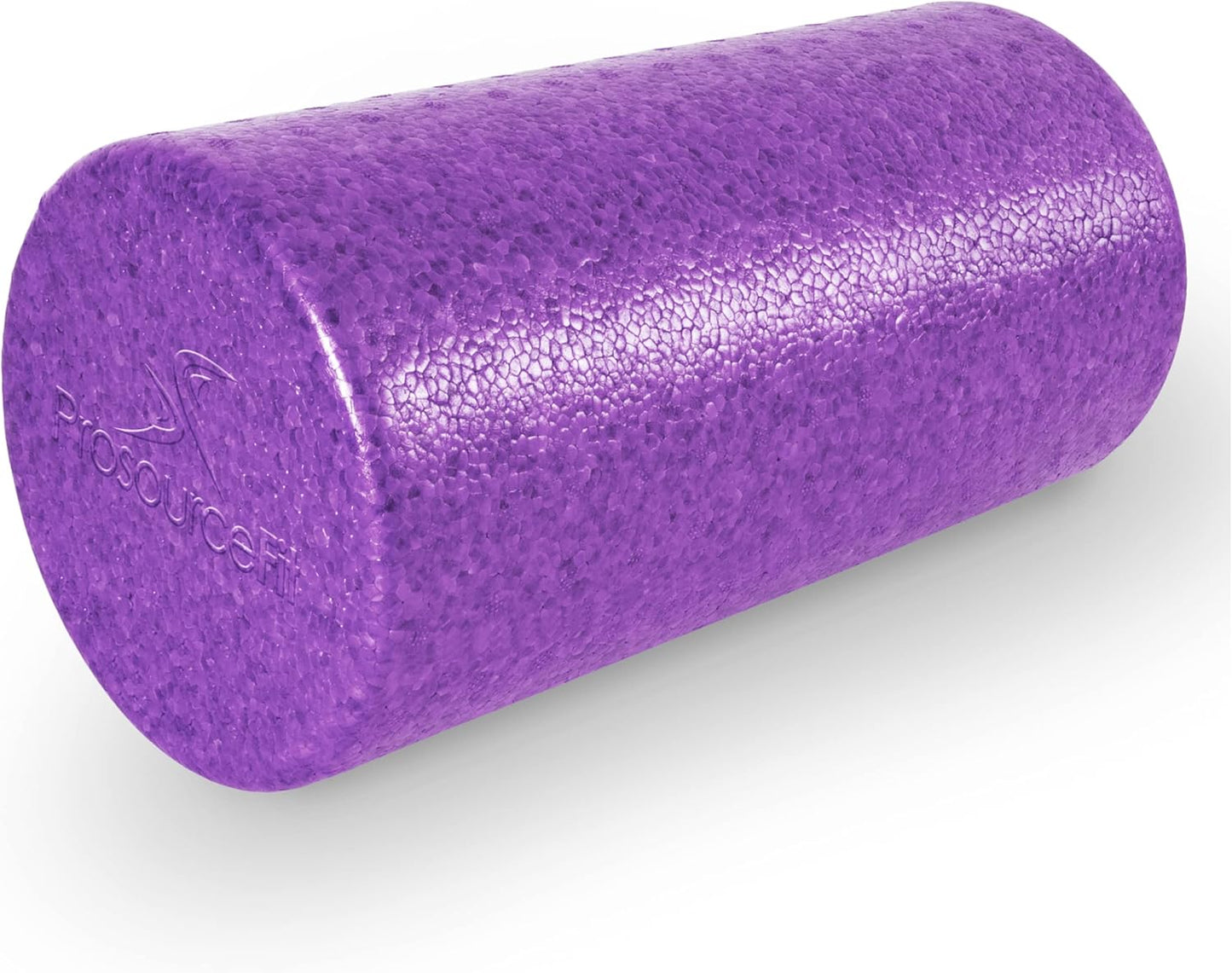 ProsourceFit High Density Foam Rollers 12 - inches Long, Firm Full Body Athletic Massage Tool for Back Stretching, Yoga, Pilates, Post Workout Muscle Recuperation, Black/Green
