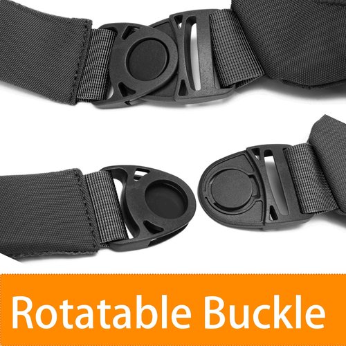 ONE WVW PIN Crossbody Sling Gun Bag Shoulder Chest Bag&Pack Concealed Carry of Handgun, Tactical Valcen Personal Pocket for Pistol Men Travel Hiking Tactical Keychain Carabiner Included