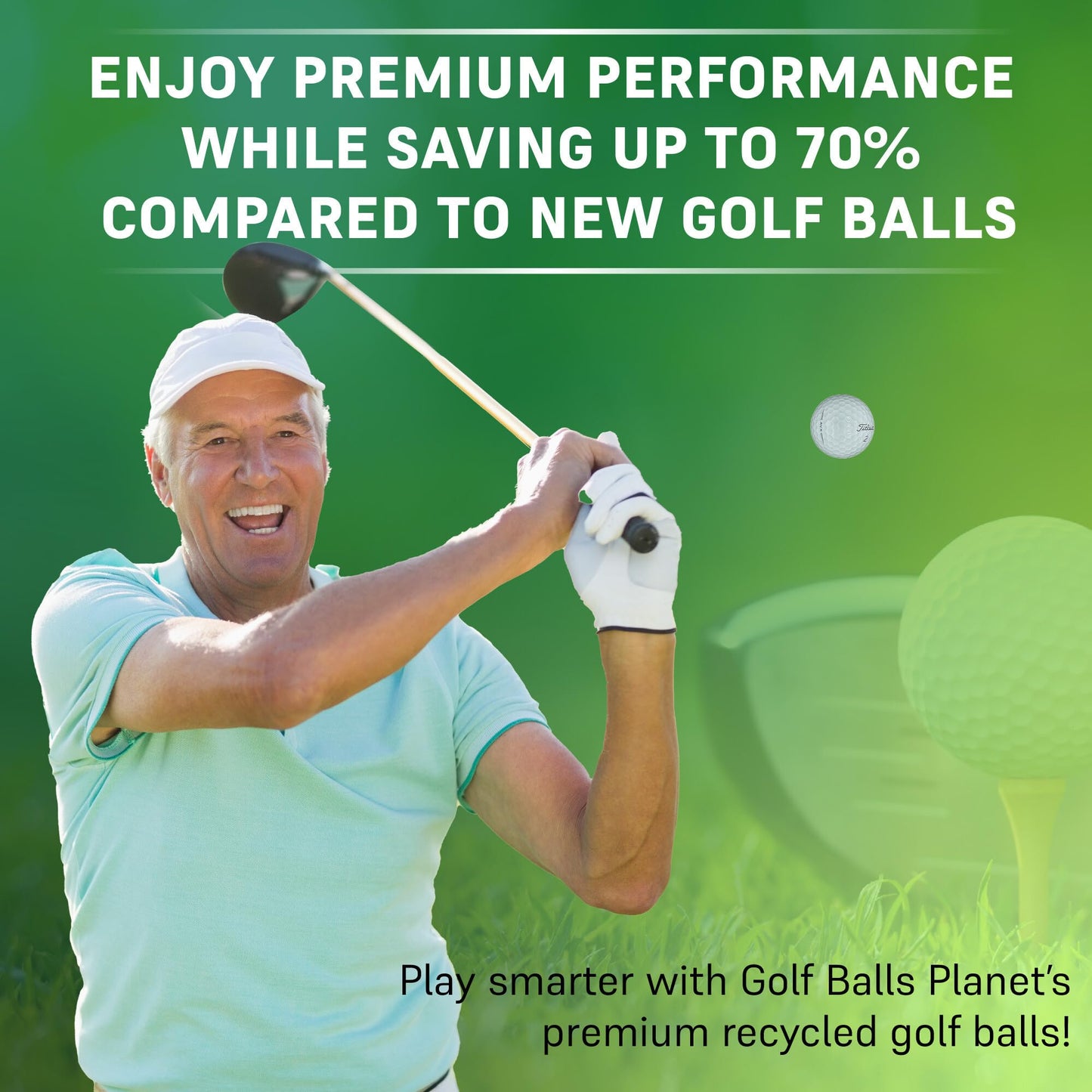 Golf Ball Planet Pro V1 Mixed Years AAA/Good Recycled (Used) Golf Balls (50)