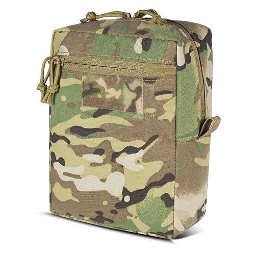 LONLOKE Tactical GP Wide/Tall Pouch,Molle General Purpose Pouches,Structured Horizontal/Vertical Utility Expanded Storage Bag with Hook and Loop Panel (TMC-02, Tall)
