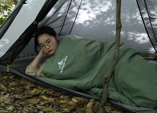 Nature Link Ultralight Backpacking Sleeping Bag 1.77lbs, Warm Weather Sleeping Bag 50℉-63℉, Nylon Shell and Lining, Waterproof, Compact and Lightweight for Backpacking Camping Hiking