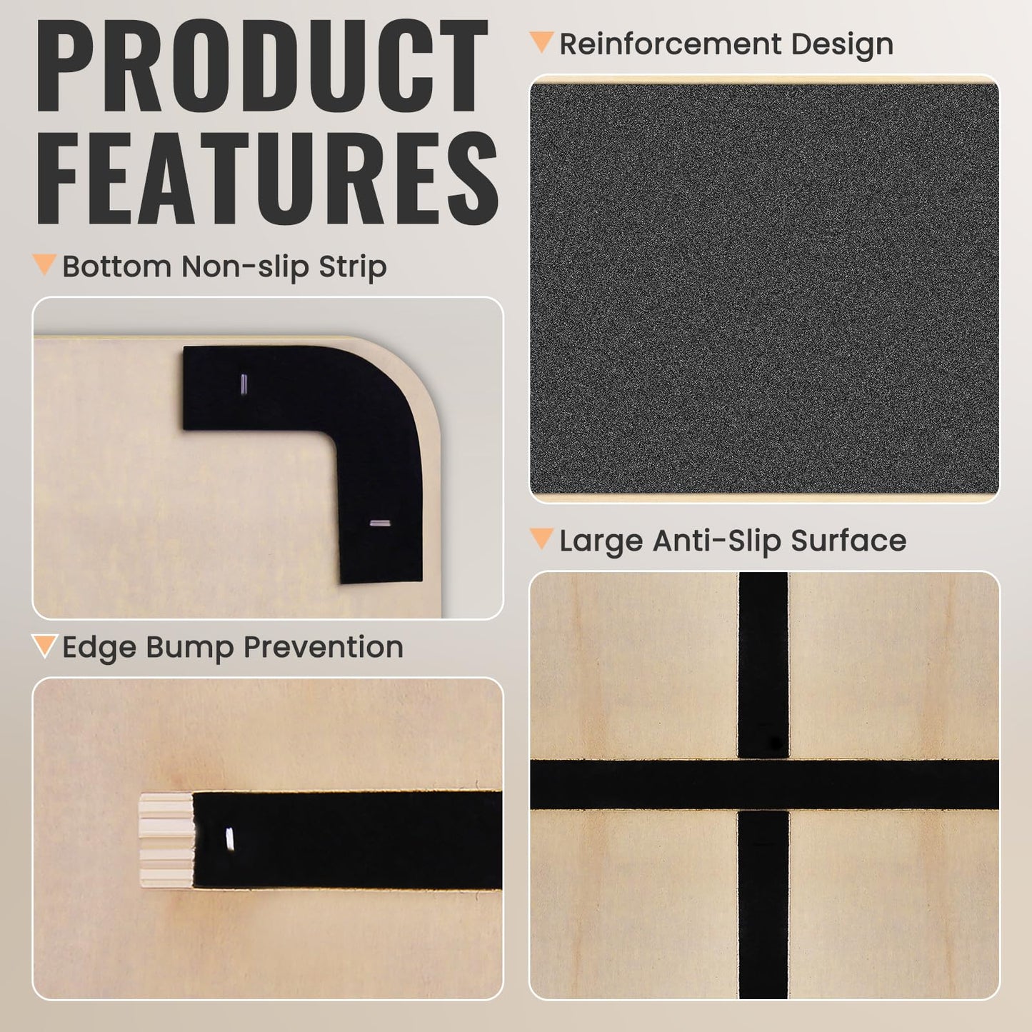 360 Degree Balance Board Professional Wobble Board for Adults Anti-Slip 350LBS Balance Boards for Physical Therapy Standing Desk Core Strength Wooden Balance Board Rocker Board