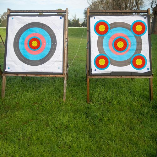 SPG Splatter Shooting Target Sticker - 3 Inch Self-Adhesive Archery Target Paper for Shooting Range High Visibility Targets Sticker for Pistol Shooting Archery Practice Training