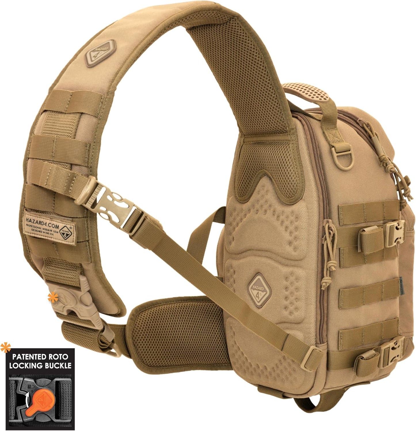 HAZARD 4 Freelance - Camera and Drone Tactical Sling Cross Body Bag, Molle Attachment, Water Resistant, 6 L