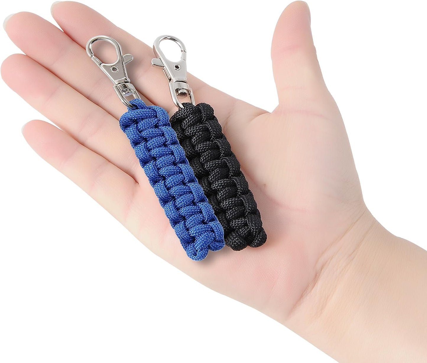 4 Pack Paracord Zipper Pulls for Backpacks, Tents, Trolley Cases, Traveling Cases, Jackets and Many Other Items That with Zippers