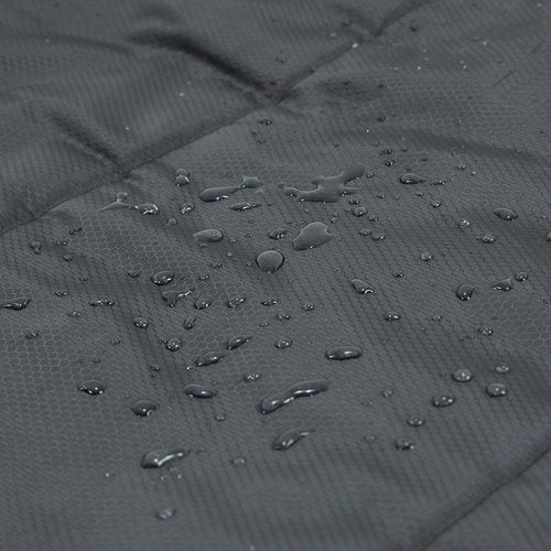 PO PO BEAR Zero Degree Sleeping Bag for Adults 100% Cotton Flannel Tall and Big (Black, 84" x 40" Left Zip)
