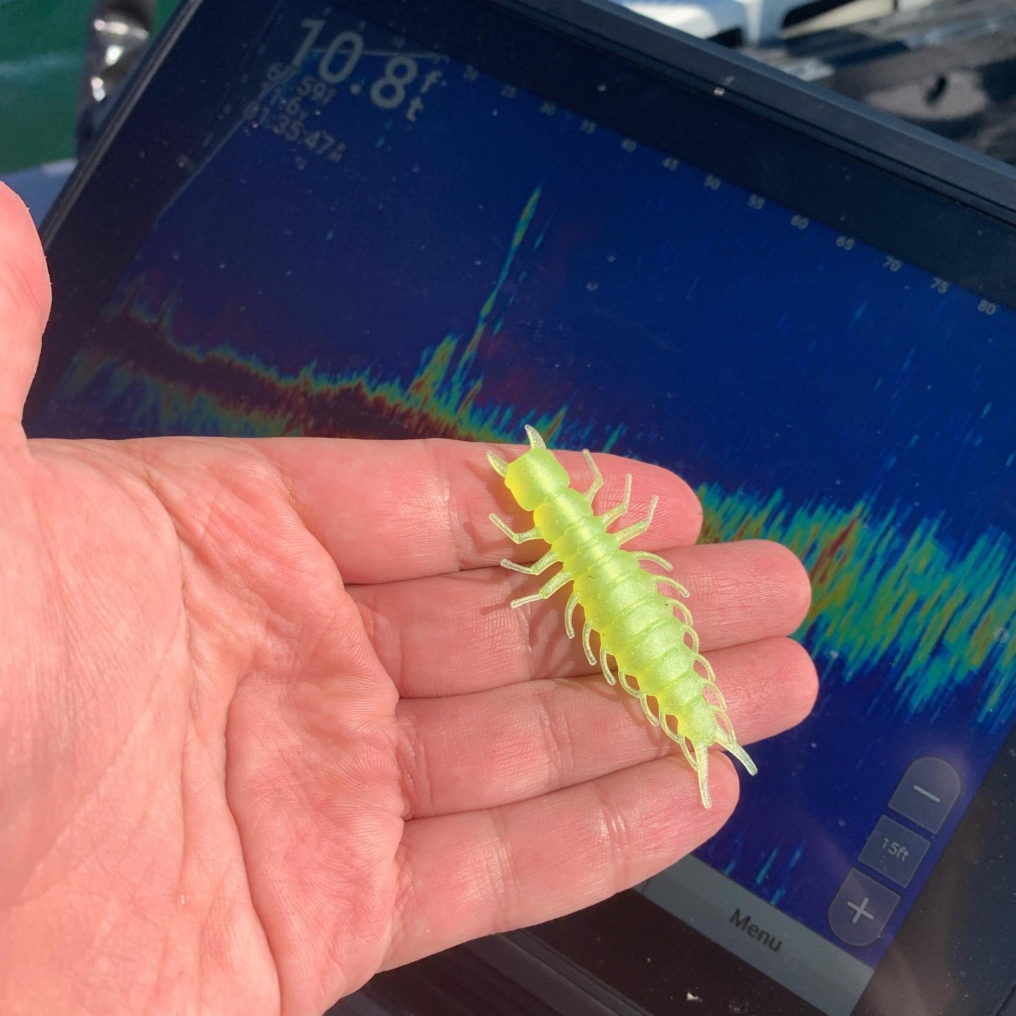 Great Lakes Finesse Juicy Hellgrammite - Matte Black - 2.4"