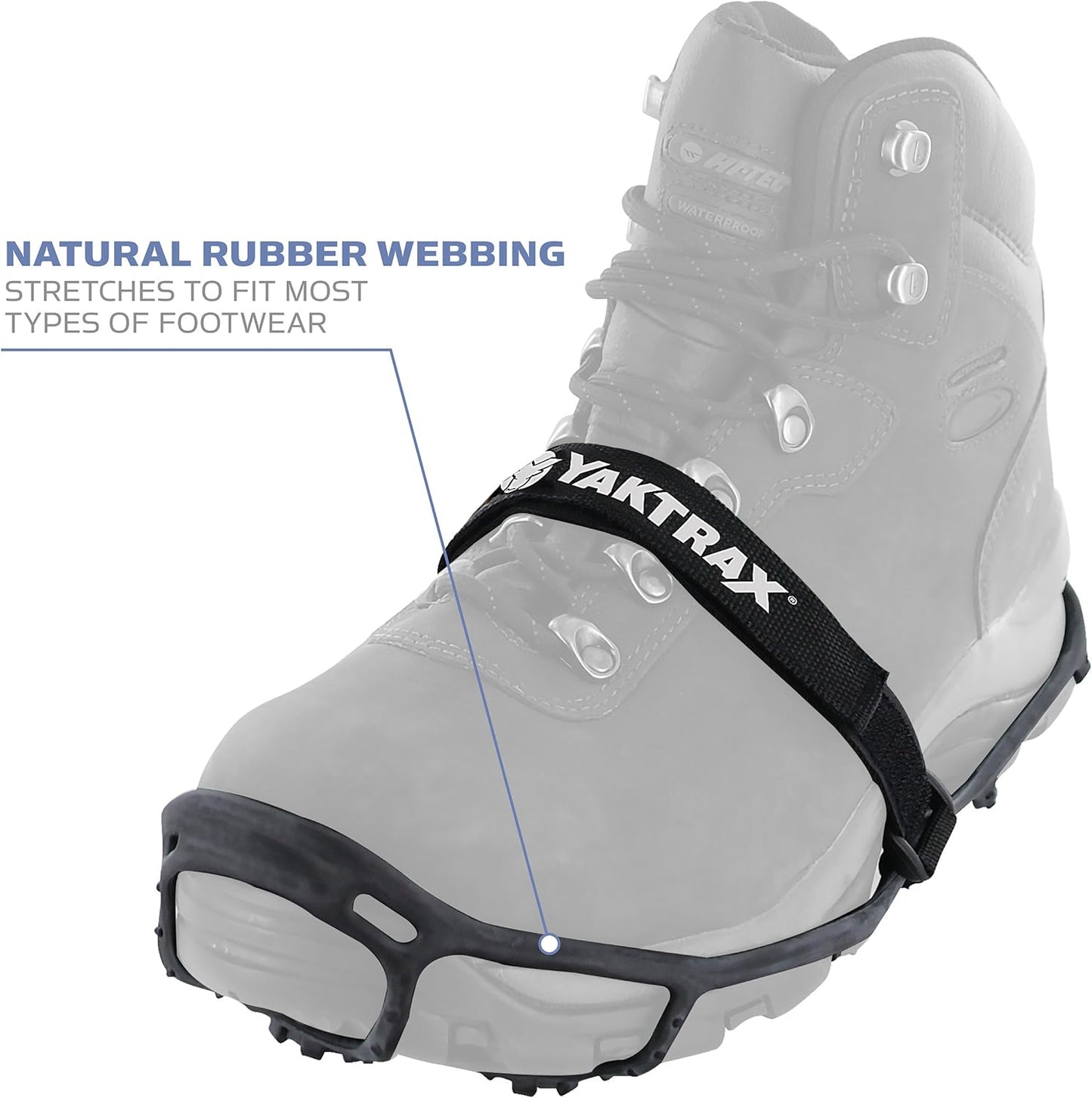 Yaktrax Spikes for Walking on Ice and Snow (1 Pair)