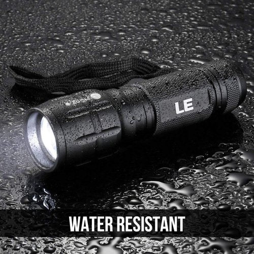 Lighting EVER Bundle – 2 Items：1000LM Rechargeable LED Camping Lantern & High Lumens LED Flashlights