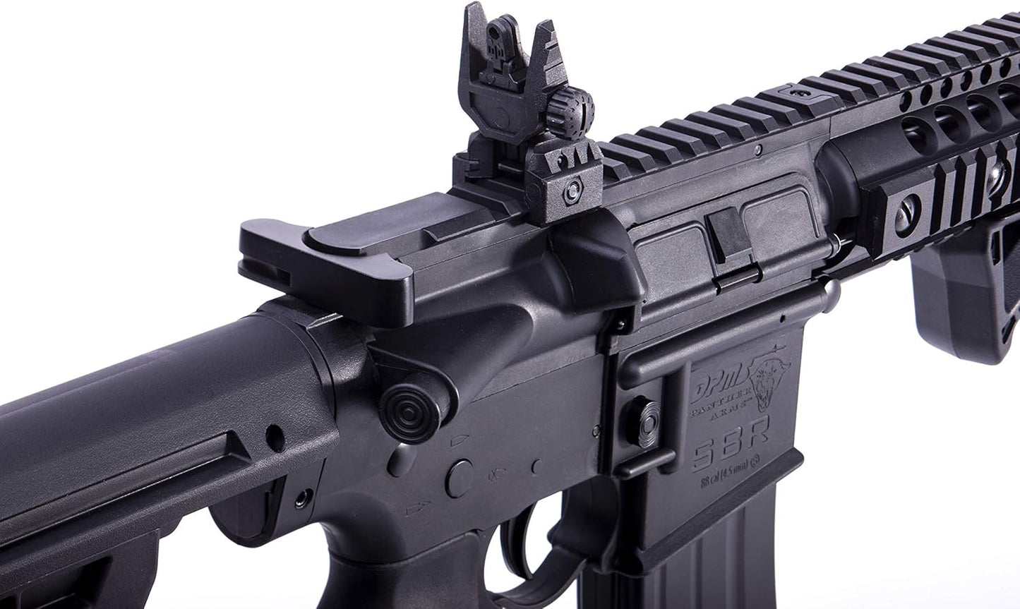 Full Auto SBR CO2-Powered BB Air Gun with Dual Action Capability