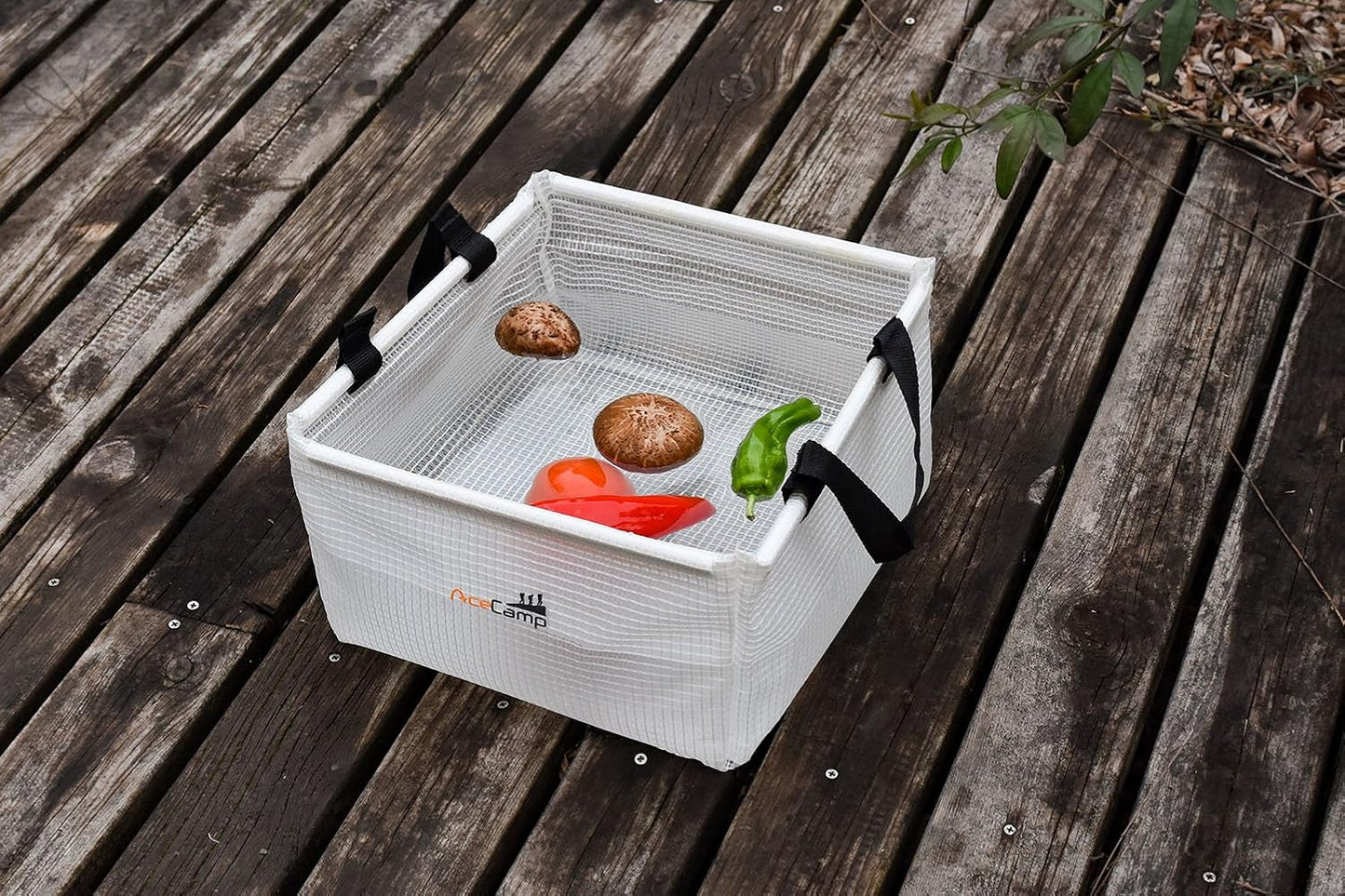 AceCamp Multifunctional Collapsible Water Basin, Folding Tub, Portable Bin, Lightweight Foldable Sink with Handles for Camping, Dish Washing, Laundry, Fishing, Hiking, Outdoors