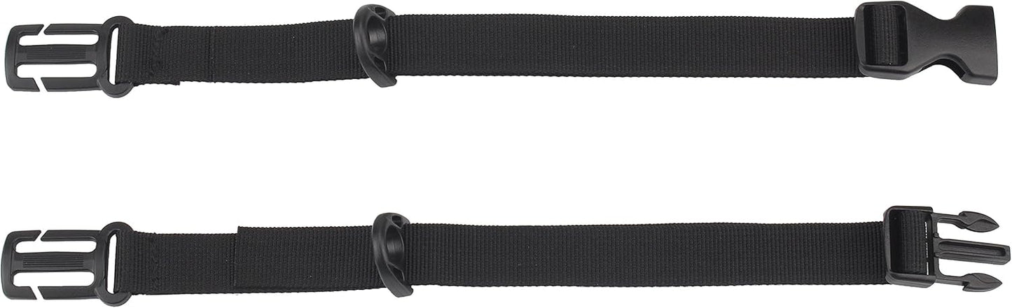 Wisdompro Backpack Chest Strap, 3/4 inch Backpack Sternum Strap Chest Belt with Quick Release Buckle for Hiking and Jogging (Compatible with 1 inch Webbing Shoulder Strap)