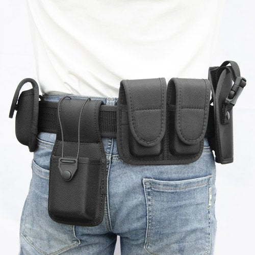 ZGJINLONG Duty Belt Rig police Tactical Utility Guard Modular Law Enforcement cinturon spy defense batman Military Equipment System Pouches Kit Belt