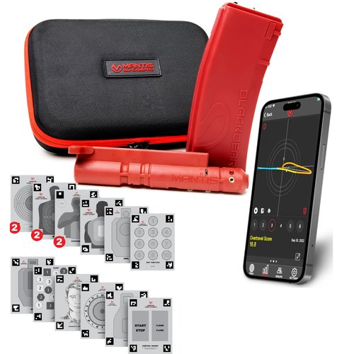 Mantis BlackbeardX Dry Fire Laser Training System + 15 Laser Academy Smart Targets (Green Laser)
