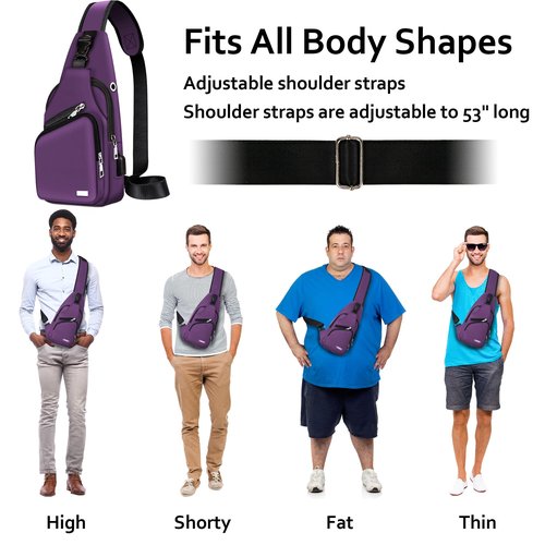 Codoule Sling Bag Crossbody Backpack for Men Women