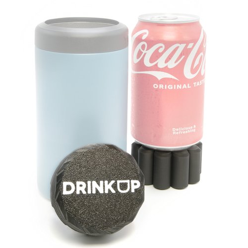 DrinkUp 12oz Can Adapter for 16oz YETI Can Coolers - Fits MiiR CamelBak RTIC BrMate Tallboys