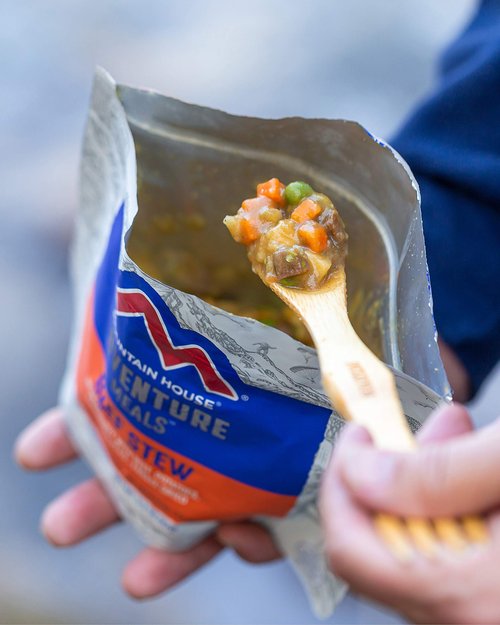 Mountain House Rice & Chicken | Freeze Dried Backpacking & Camping Food |2-Servings | Gluten-Free & Beef Stew | Freeze Dried Backpacking & Camping Food | 2 Servings | Gluten-Free