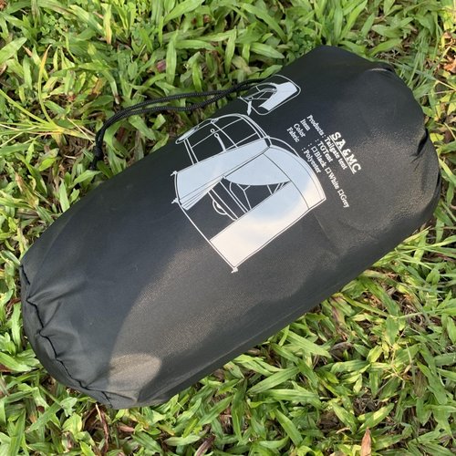 SUV Tent Van Camping Nomadic Camper Sleeping Take Shower or Change Clothes in Vehicle Water-Repellent and Lightweight Portable Bag Set up Size: L.W.H: 148x148x230 Centimeters (White)
