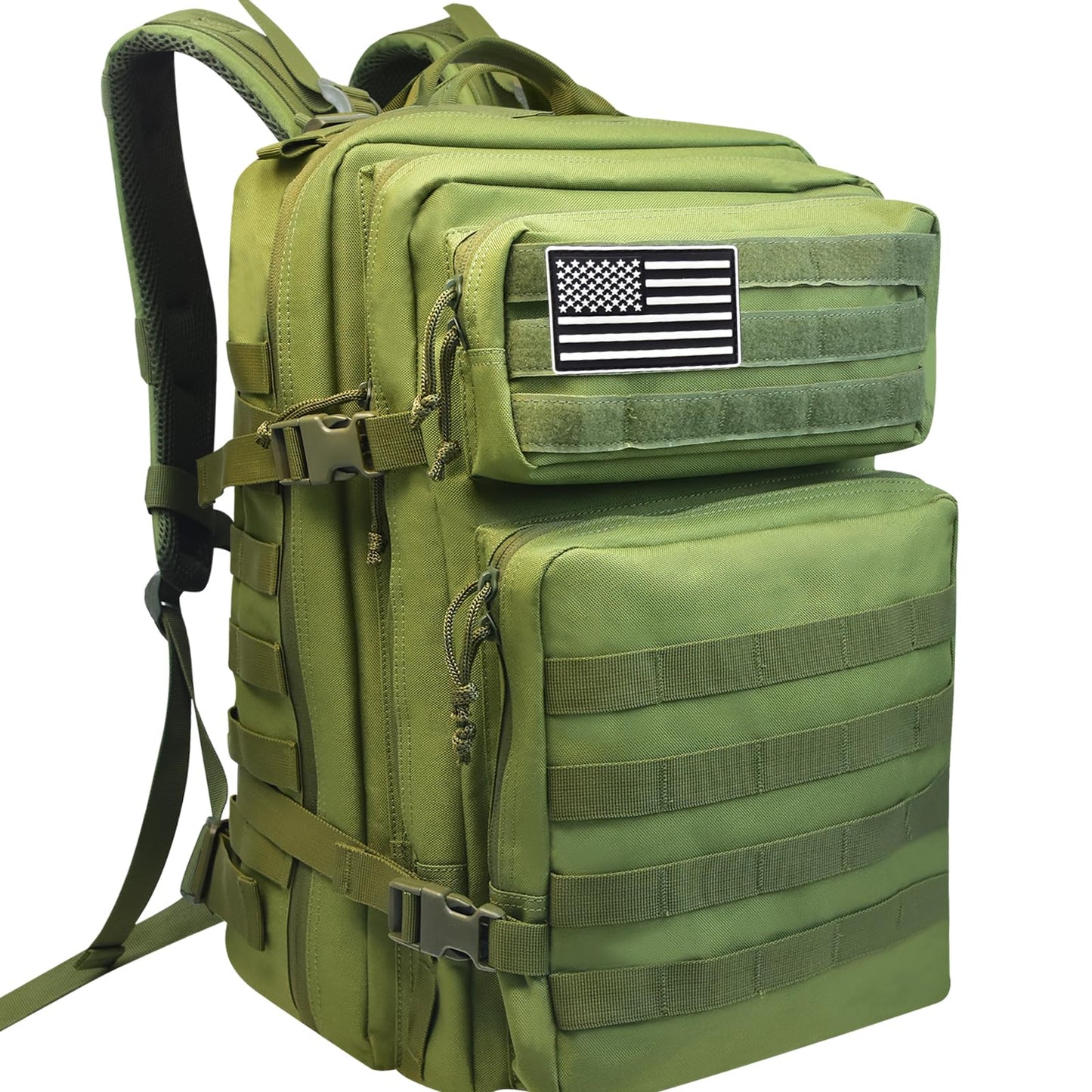 ILLINOS Tactical Backpack For Men, Large Army High Capacity Backpack, Men And Women Camping Escape Backpack, Hunting Assault Military Backpack 47L, 3-Day Evacuation Tactical Backpack