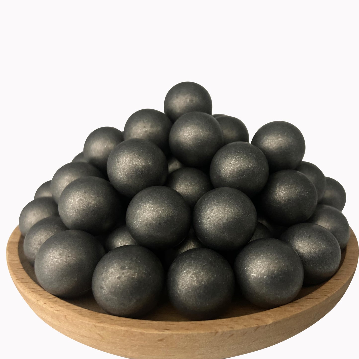 Alien Play 75 PCS .68 Cal Aluminum Balls for Self Defense, 68 Caliber Hard Solid Alu Ammo Projectiles Compatible with Byrna SD/LE and Umarex T4E HDR68/ HDS68/Pistelle X-68 (7.3 Grams, Black)