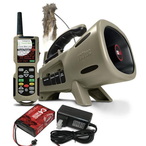 Icotec Outlaw+ Professional Predator Call/Decoy Combo with Bluetooth & C4 Rechargeable Lithium Battery