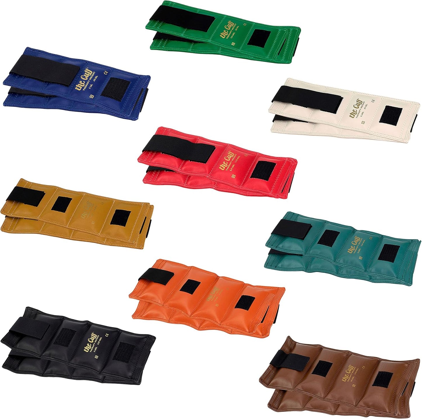 The Cuff Original Adjustable Ankle and Wrist Weight for Yoga, Dance, Running, Cardio, Aerobics, Toning, and Physical Therapy.