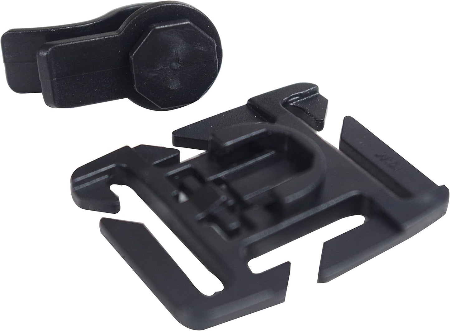 Seibertron 2Pcs X Tactical Hydration Water Bladder Drinking Tube Trap Strap Clip Holder Buckle Hose Webbing Clip