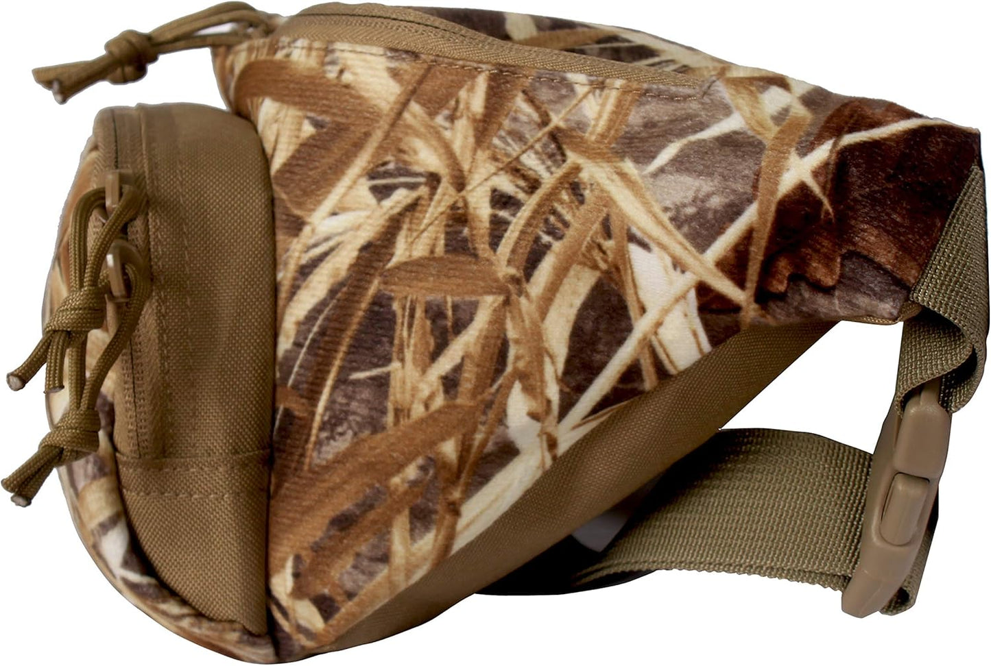 AUSCAMOTEK Hunting Camouflage Fanny Pack for Men - Waterproof Waist Bag for Hunters - Woodland Camo