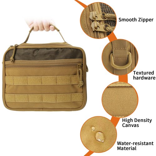 SMONT Tactical Toiletry Bag and WW2 US Gaiters
