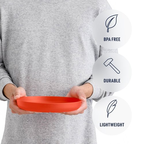 Sea to Summit Passage Camping Plate, Spicy Orange