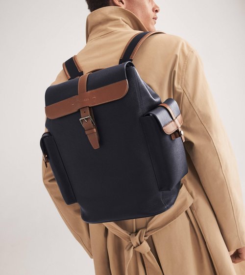 Cole Haan Triboro Rucksack, Navy Blazer/New