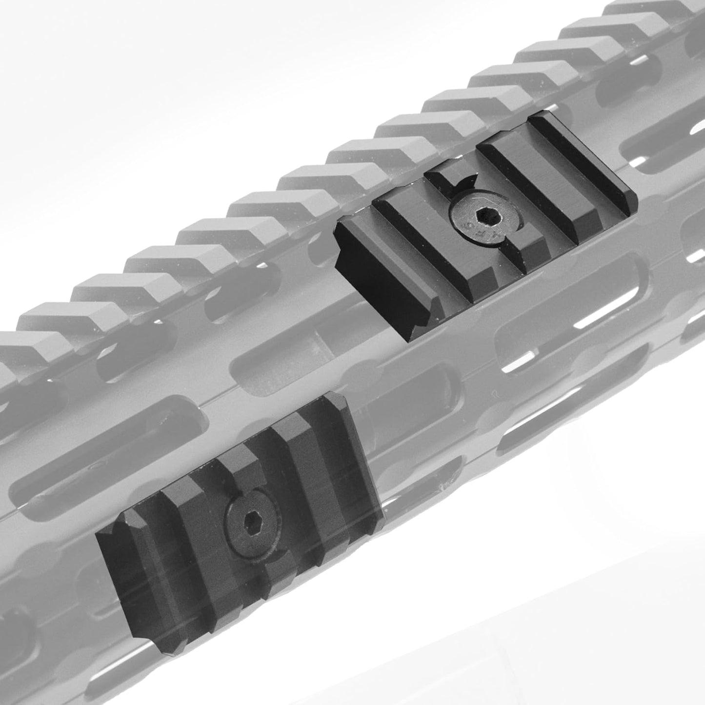 UTG PRO 4-Slot Picatinny Rail Section, Black