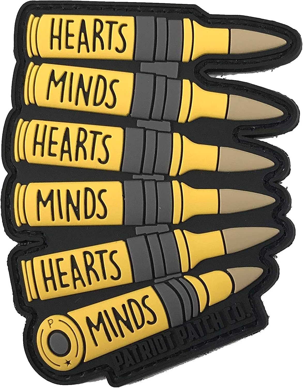 Patriot Patch Co - Hearts & Minds Belt-Fed Ammo Patch
