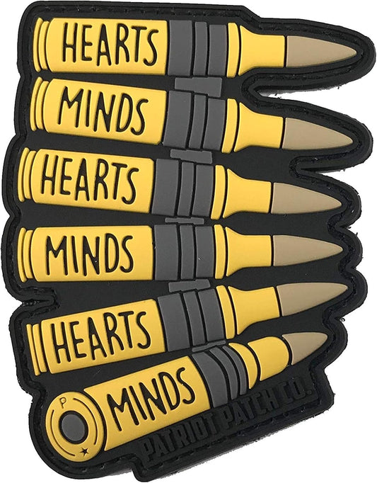 Patriot Patch Co - Hearts & Minds Belt-Fed Ammo Patch