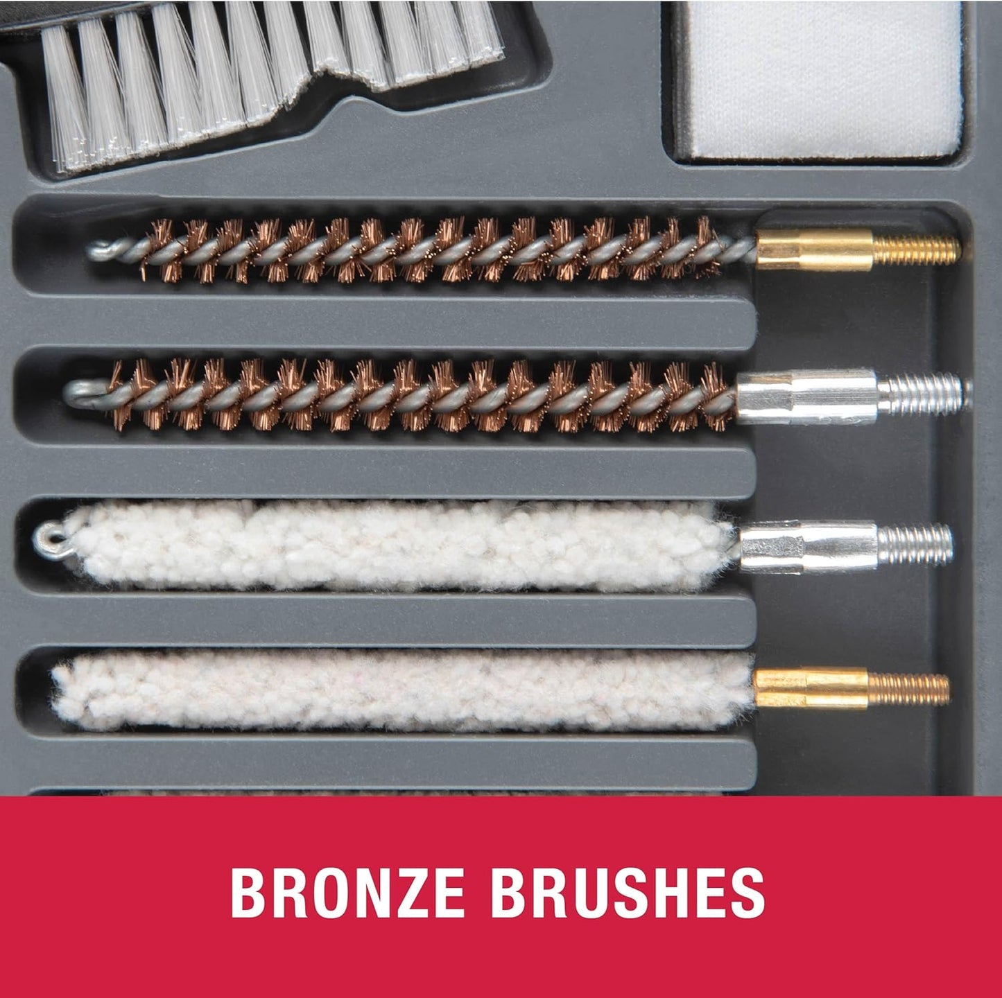 Allen Company Ruger Gun Cleaning Kit with Case – All-in-One Firearm Cleaning & Maintenance Kits for Handguns, Rifles & Shotguns – Basic & Enhanced Kits Available