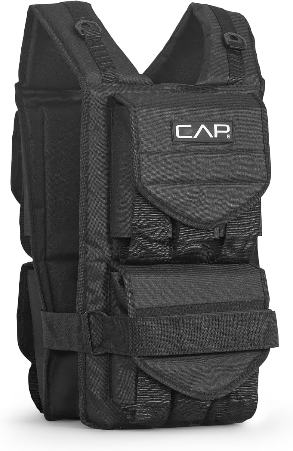 Adjustable Weighted Vest by CAP Barbell | Custom Fit for Enhanced Workouts