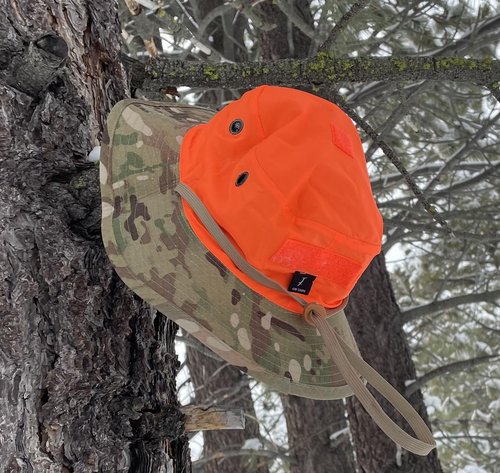 Reversible Blaze Boonie hat - 100% Ripstop - Scouting, Tactical, SAR, Hunting, Hiking, Camping, Fishing, Sun hat (Multicam)