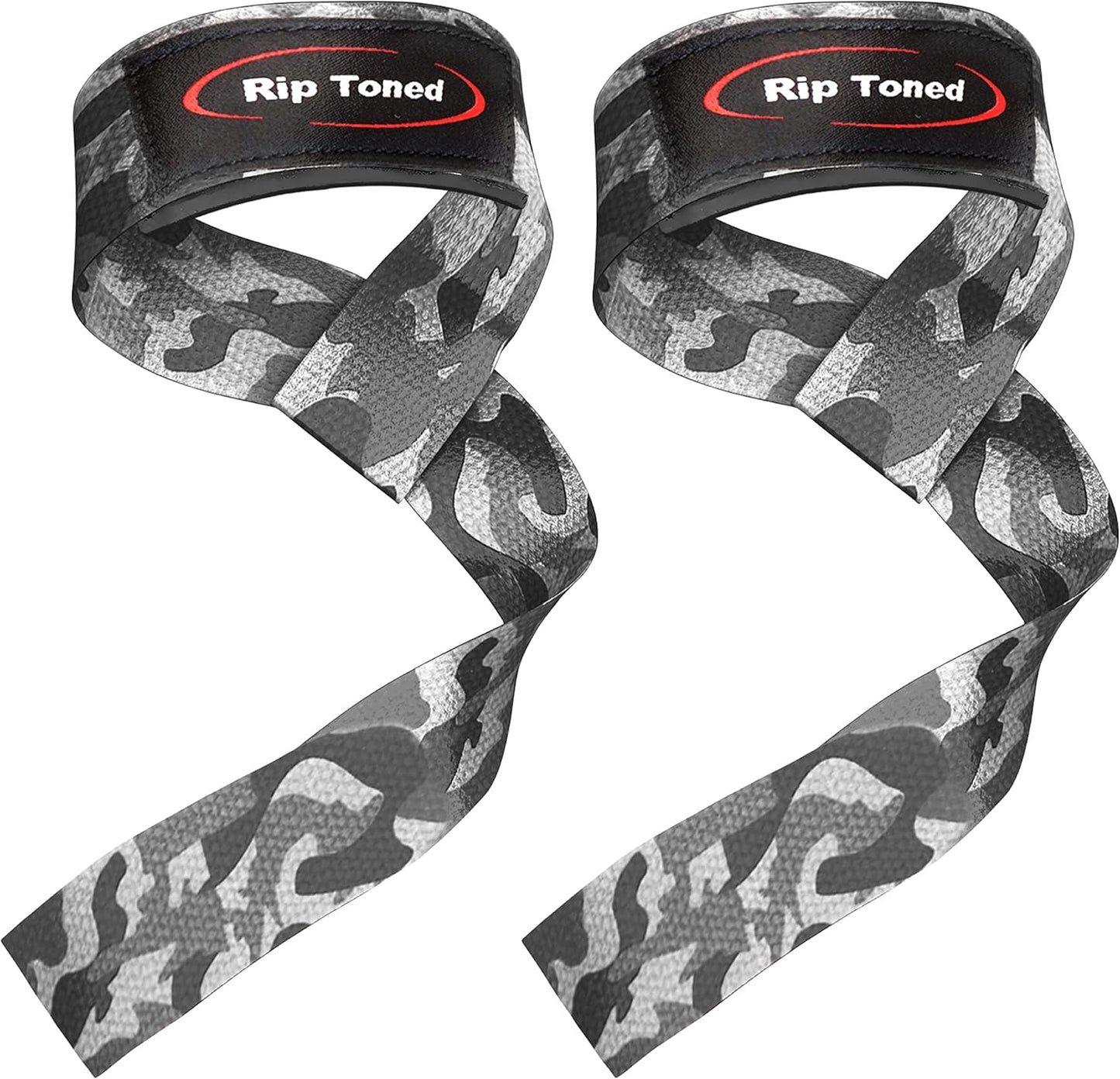 Rip Toned Performance Wrist Straps For Weightlifting - 23" Weight Lifting Straps for Men, Women (Padded) - Cotton Gym Wrist Wraps for Deadlift, Strength Training, Powerlifting, Bodybuilding