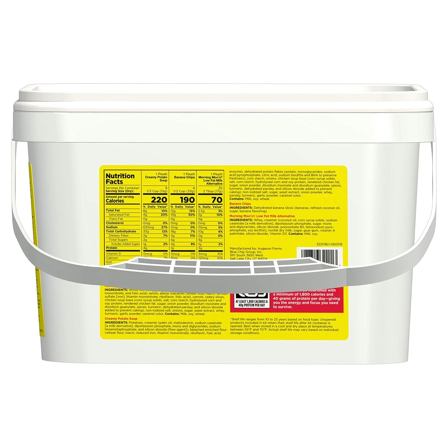 Augason Farms 2 Week 1 Person Emergency Food Supply 14 lb.