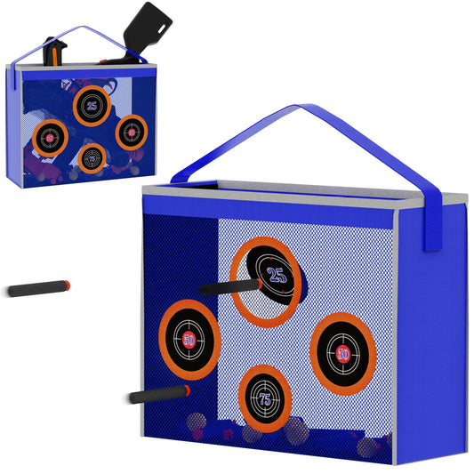 Foam Blasters Portable Practice Target Bag Storage Carry Target Pouch for Nerf Guns N-Strike Elite/Mega/Rival Series